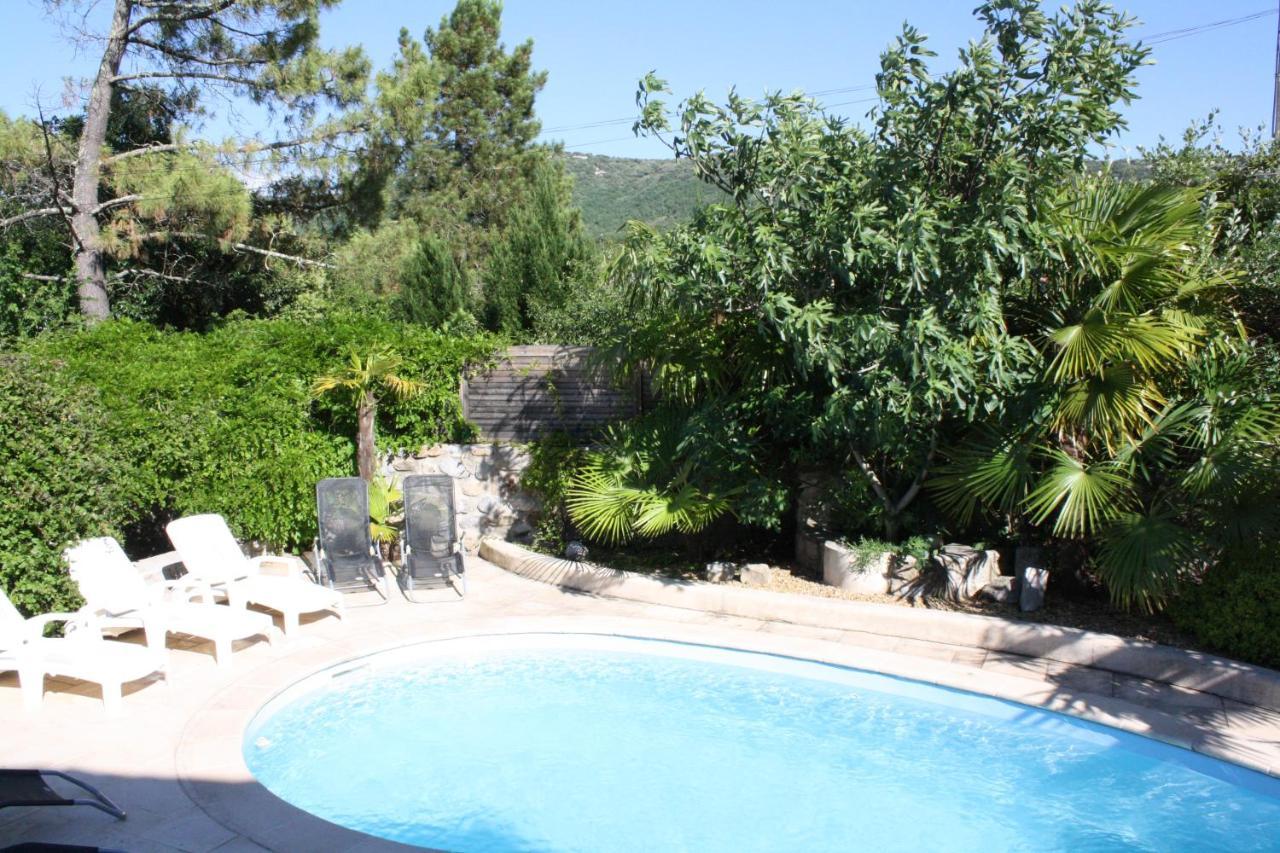 L'Avventura gîte bleu Grospierres Extérieur photo
